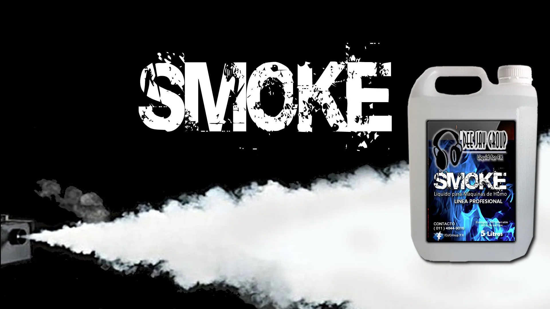 DEEJAY GROUP FX, líquidos para máquinas de humo profesionales